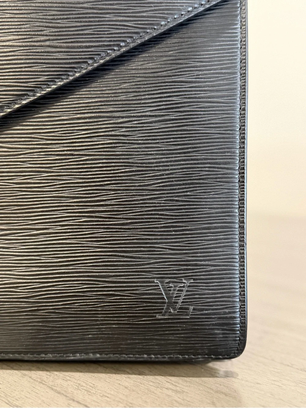 Louis Vuitton Black Epi Leather Briefcase